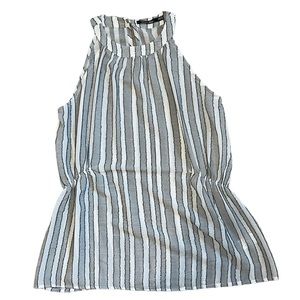 Doe&Rae Women’s stripped sleeveless Top/Blouse‎